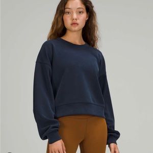 Perfectly oversized crew - softstreme fabric